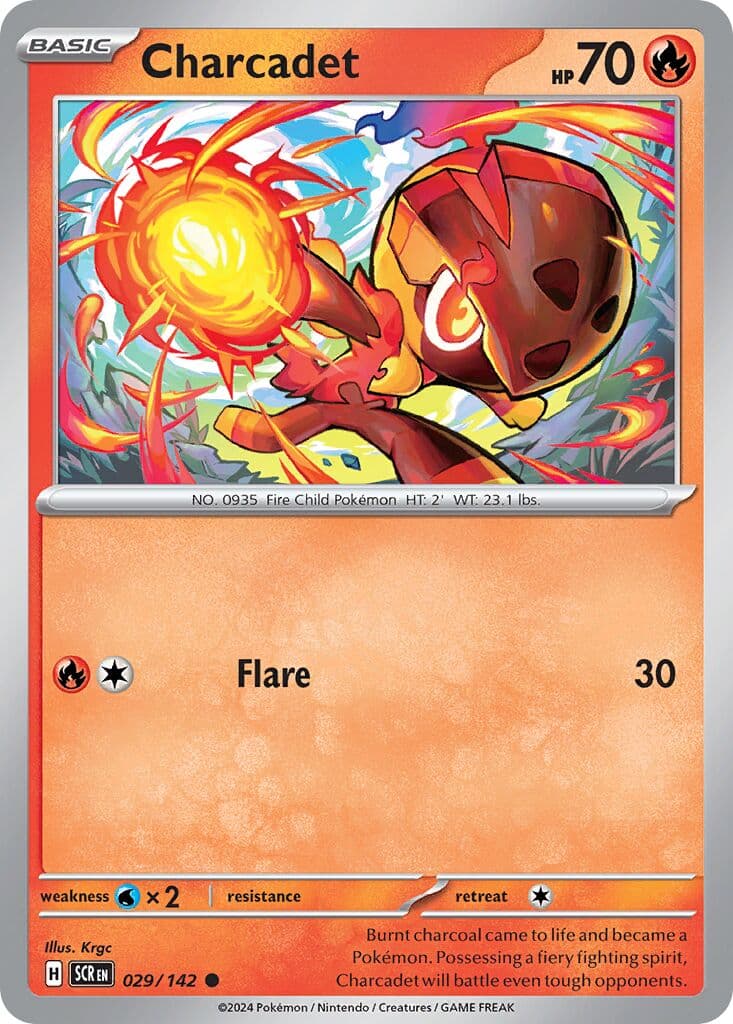 Stellar Crown Pokemon card #029 - high resolution TCG trading card image