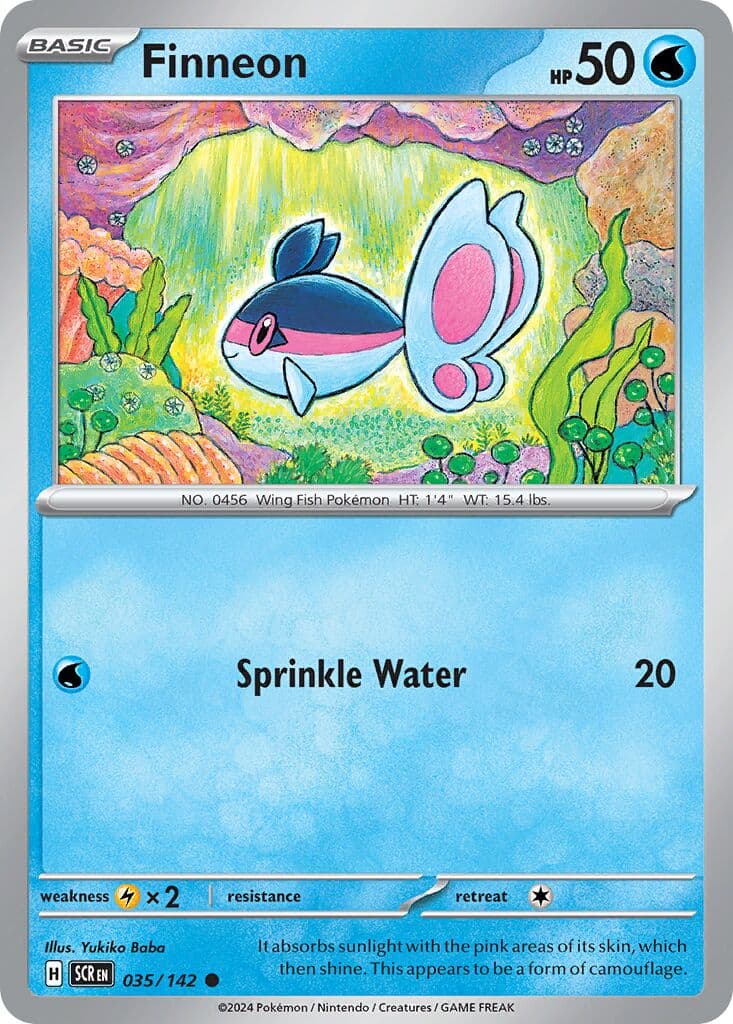 Stellar Crown Pokemon card #035 - high resolution TCG trading card image