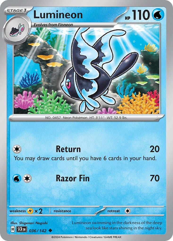 Stellar Crown Pokemon card #036 - high resolution TCG trading card image