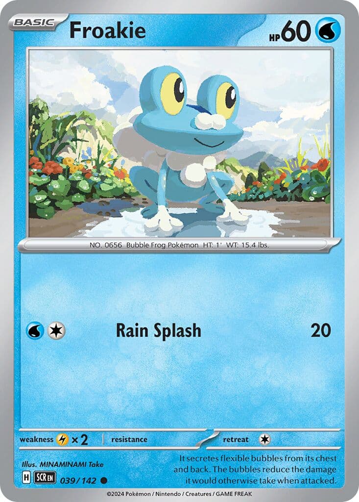 Stellar Crown Pokemon card #039 - high resolution TCG trading card image