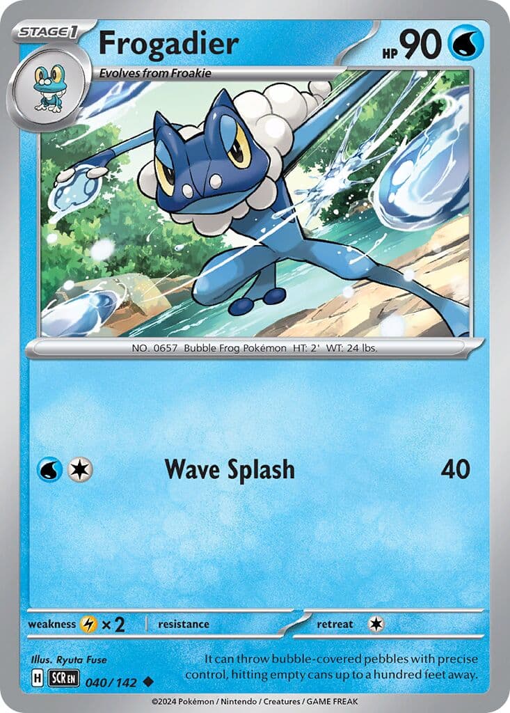 Stellar Crown Pokemon card #040 - high resolution TCG trading card image