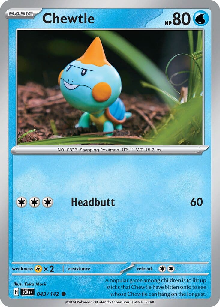 Stellar Crown Pokemon card #043 - high resolution TCG trading card image