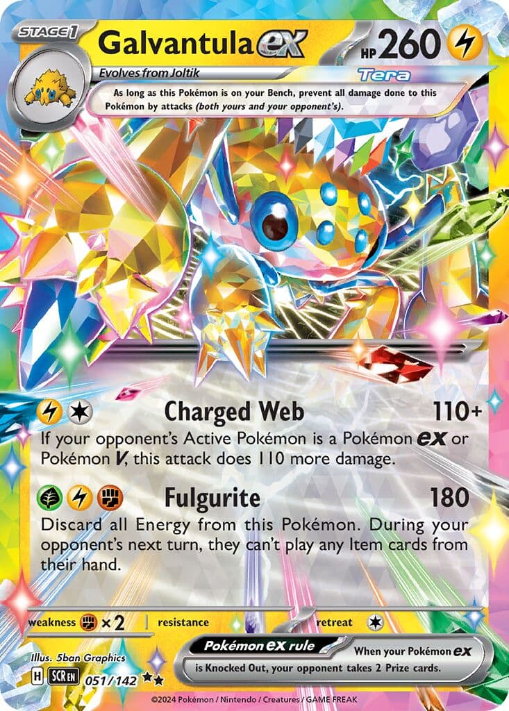 Stellar Crown Pokemon card #051 - high resolution TCG trading card image
