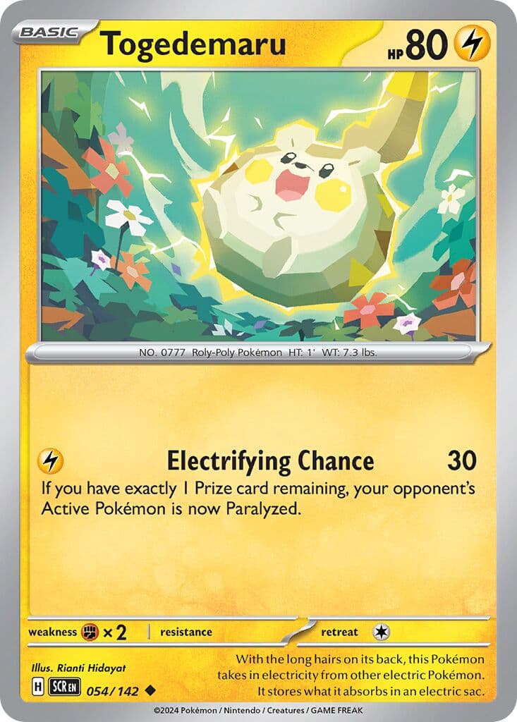 Stellar Crown Pokemon card #054 - high resolution TCG trading card image