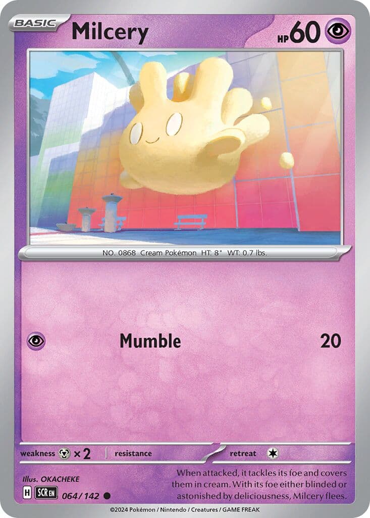 Stellar Crown Pokemon card #064 - high resolution TCG trading card image
