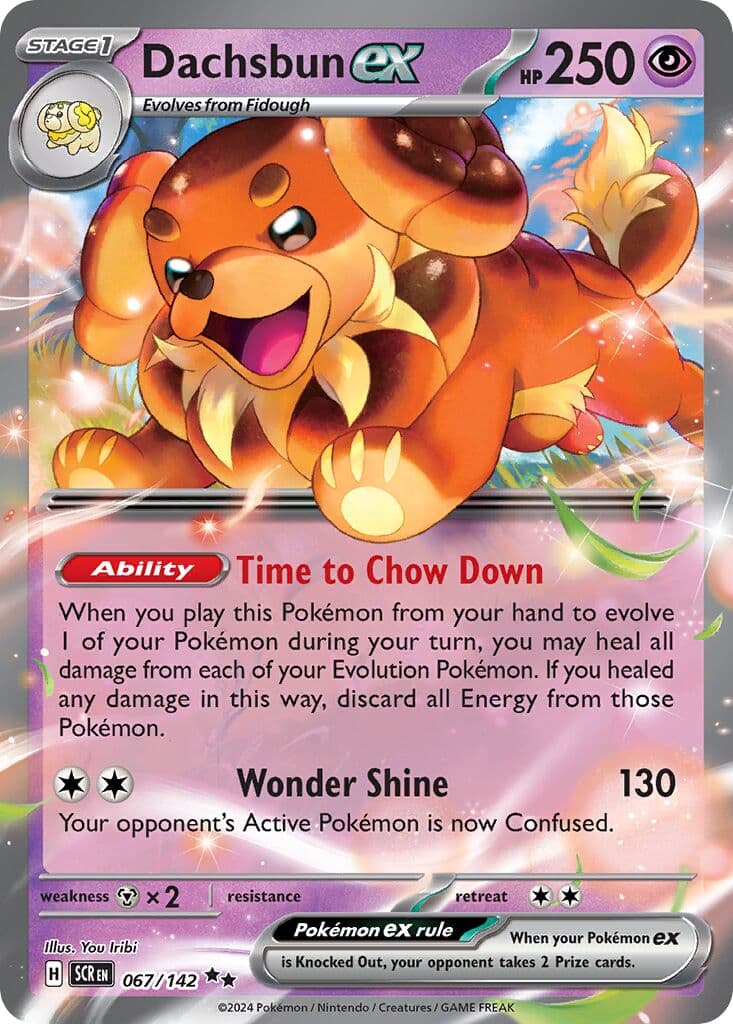 Stellar Crown Pokemon card #067 - high resolution TCG trading card image