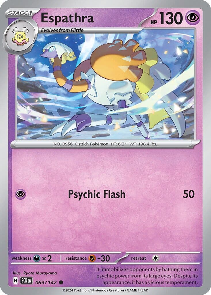 Stellar Crown Pokemon card #069 - high resolution TCG trading card image
