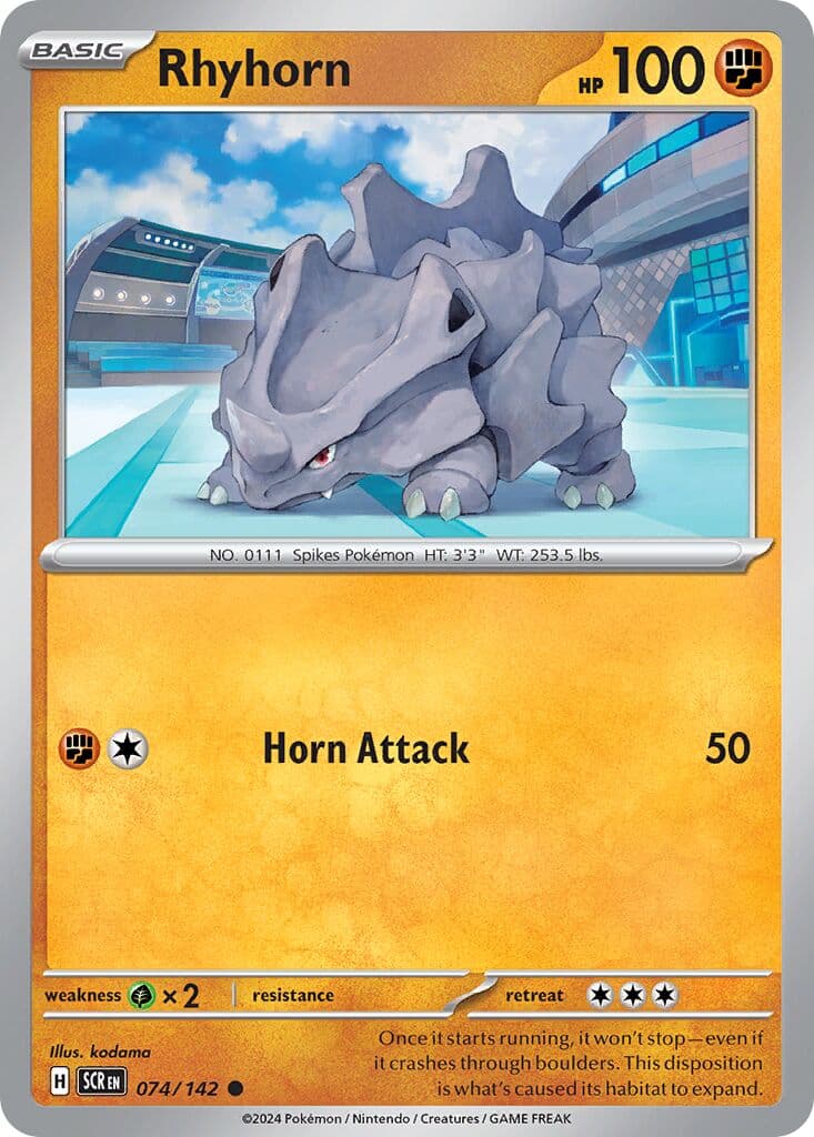 Stellar Crown Pokemon card #074 - high resolution TCG trading card image