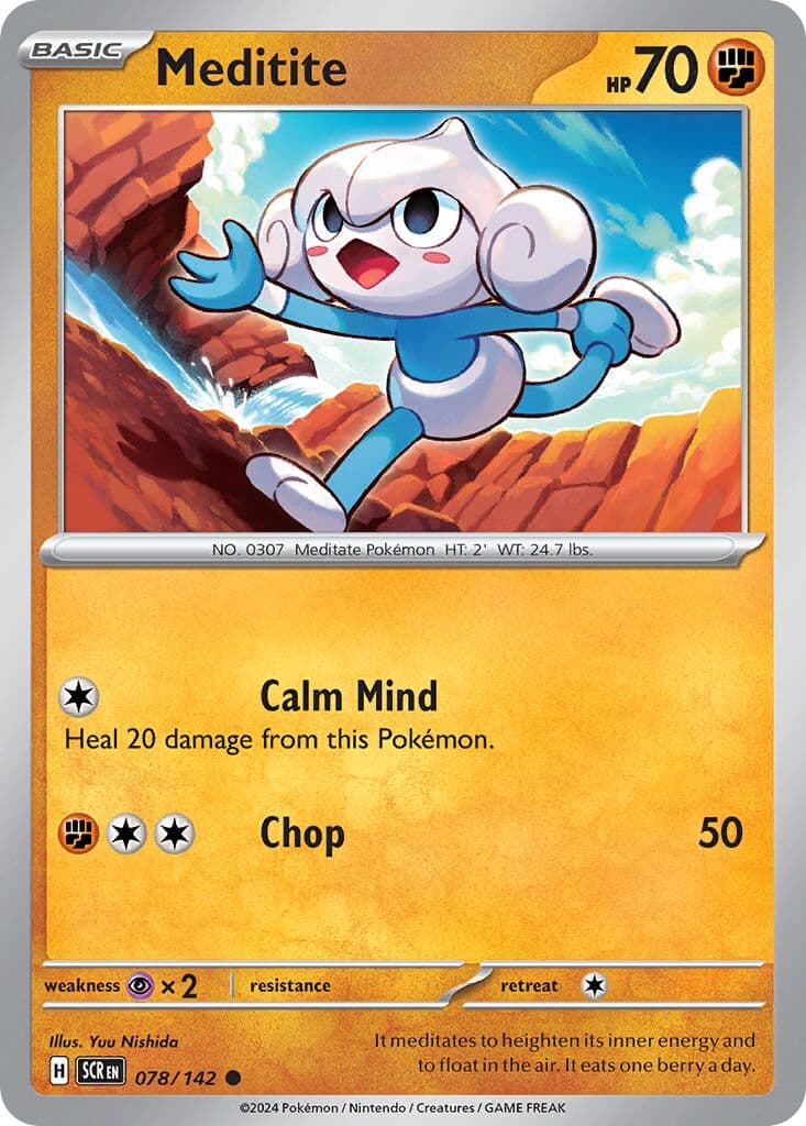 Stellar Crown Pokemon card #078 - high resolution TCG trading card image