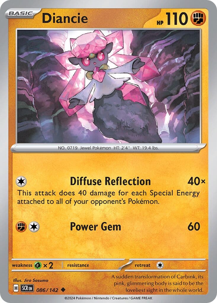 Stellar Crown Pokemon card #086 - high resolution TCG trading card image
