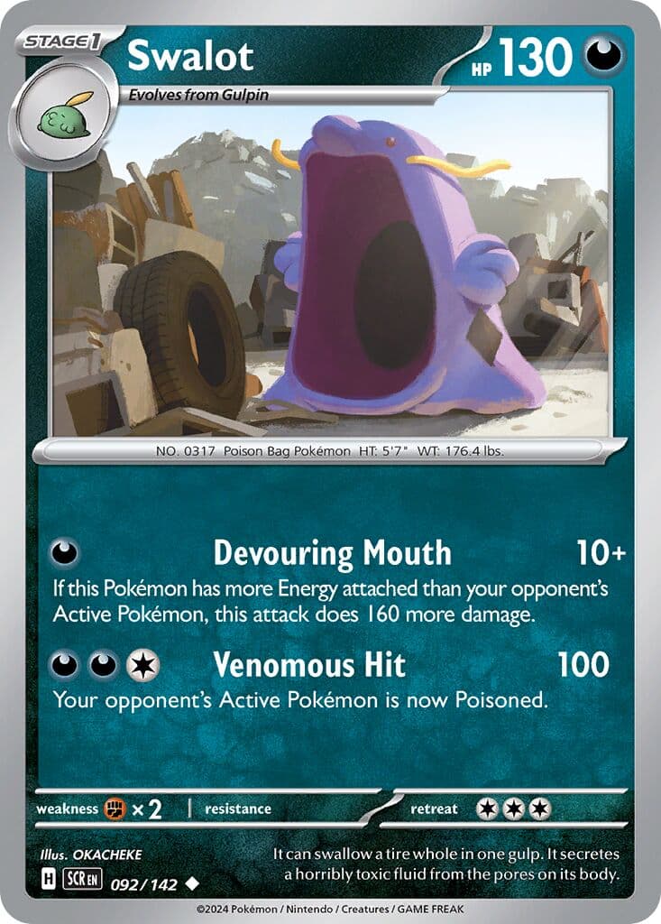 Stellar Crown Pokemon card #092 - high resolution TCG trading card image