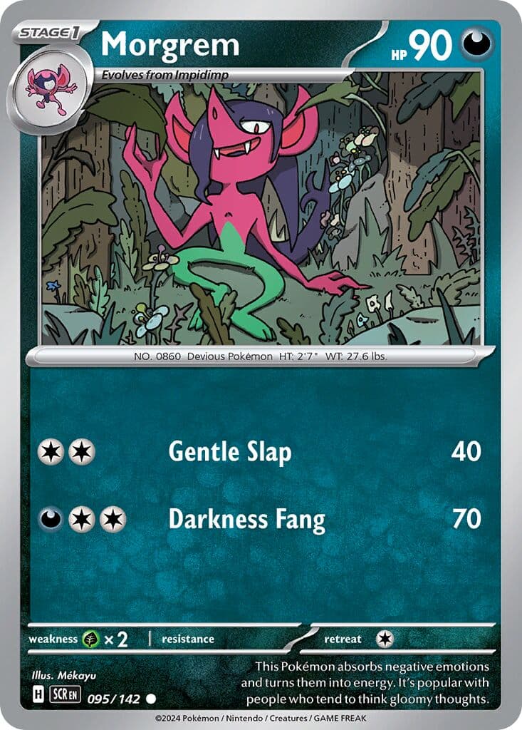 Stellar Crown Pokemon card #095 - high resolution TCG trading card image