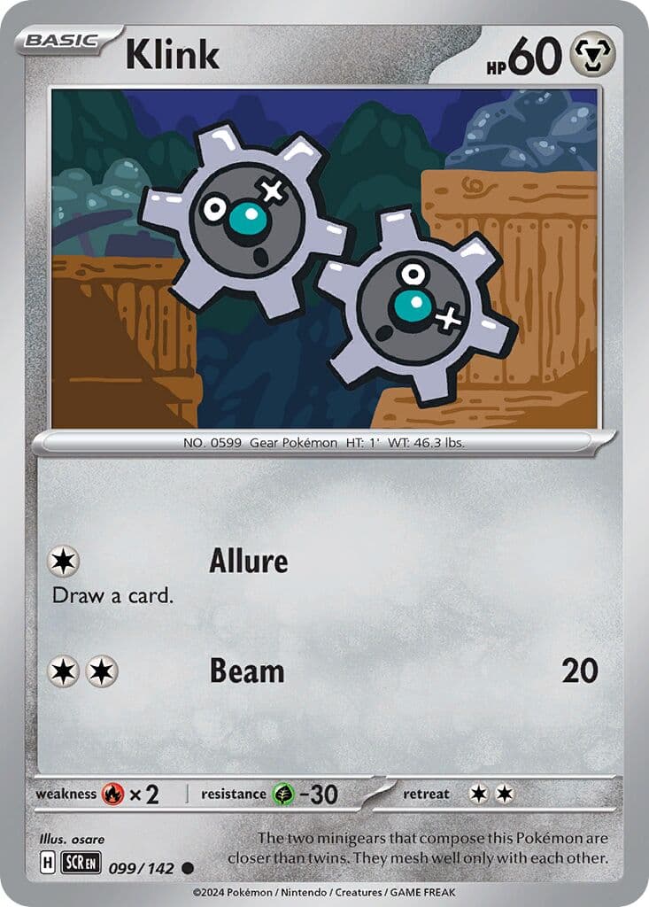 Stellar Crown Pokemon card #099 - high resolution TCG trading card image