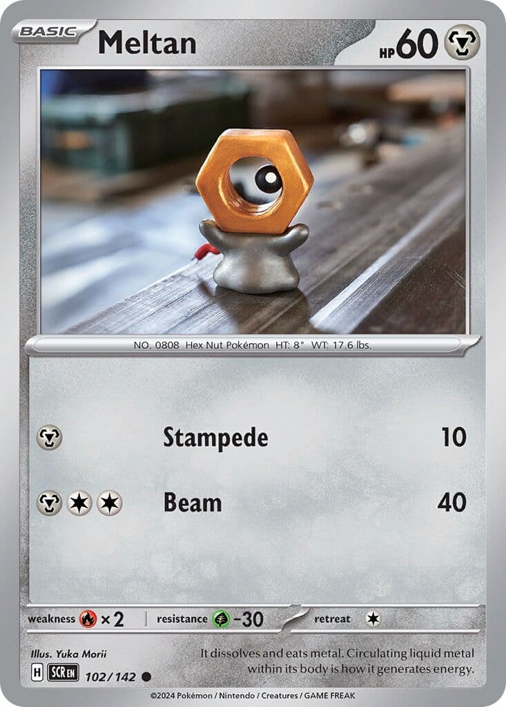 Stellar Crown Pokemon card #102 - high resolution TCG trading card image