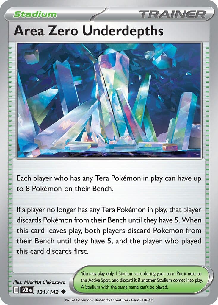 Stellar Crown Pokemon card #131 - high resolution TCG trading card image