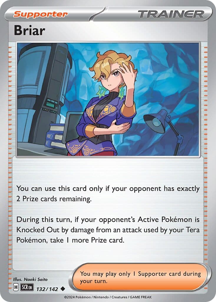 Stellar Crown Pokemon card #132 - high resolution TCG trading card image