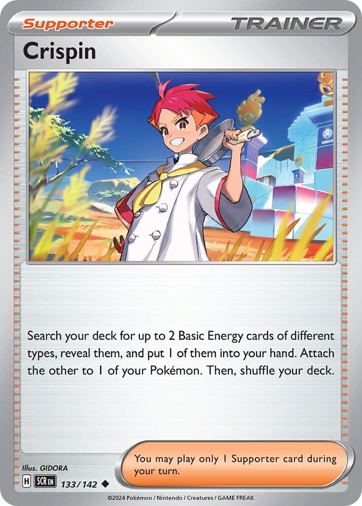 Stellar Crown Pokemon card #133 - high resolution TCG trading card image