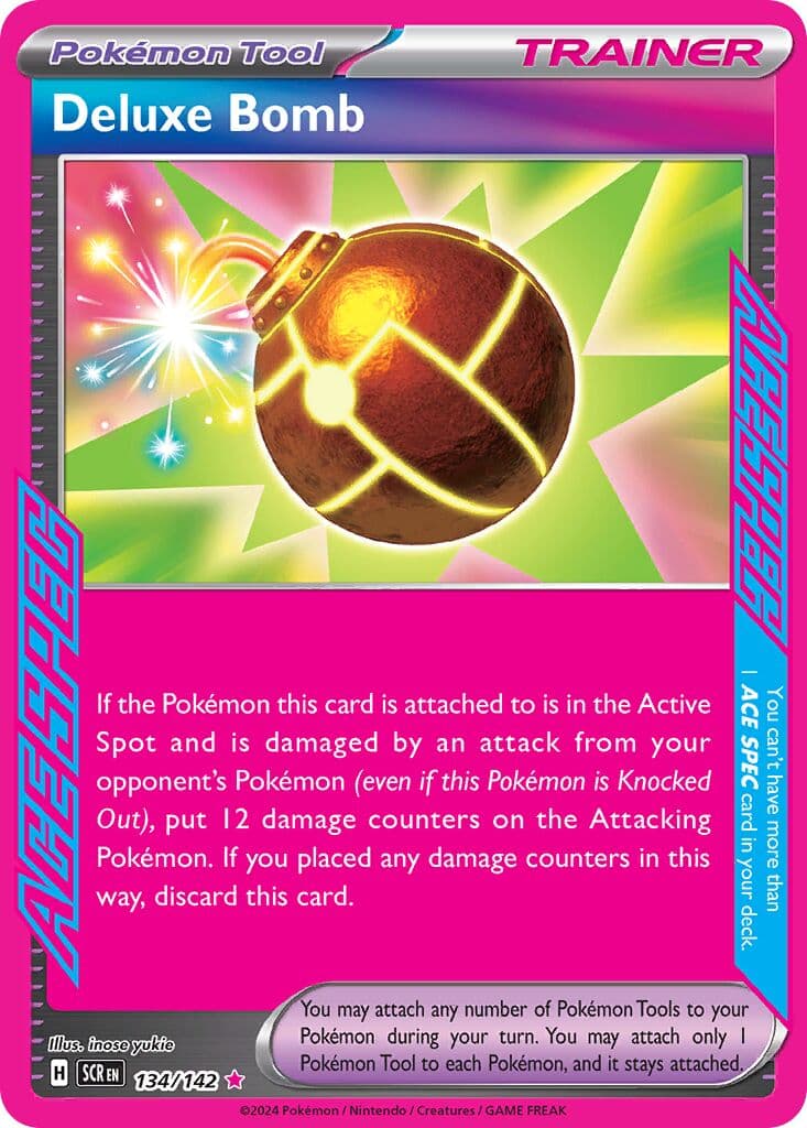 Stellar Crown Pokemon card #134 - high resolution TCG trading card image