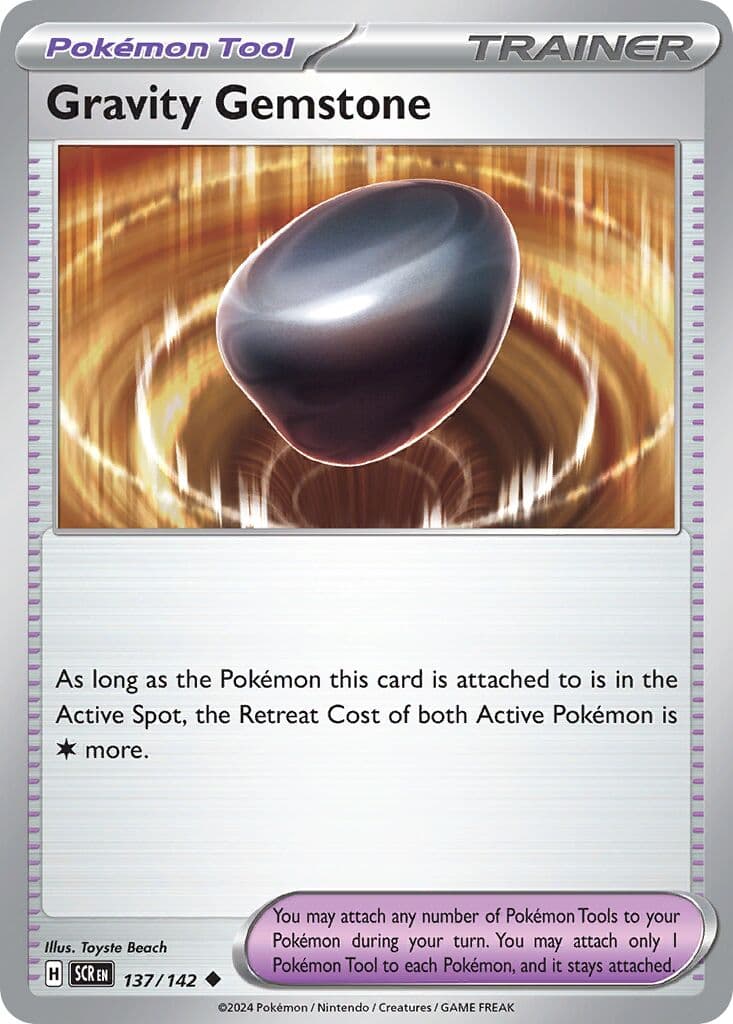Stellar Crown Pokemon card #137 - high resolution TCG trading card image