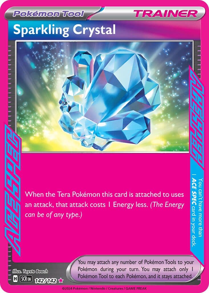Stellar Crown Pokemon card #142 - high resolution TCG trading card image