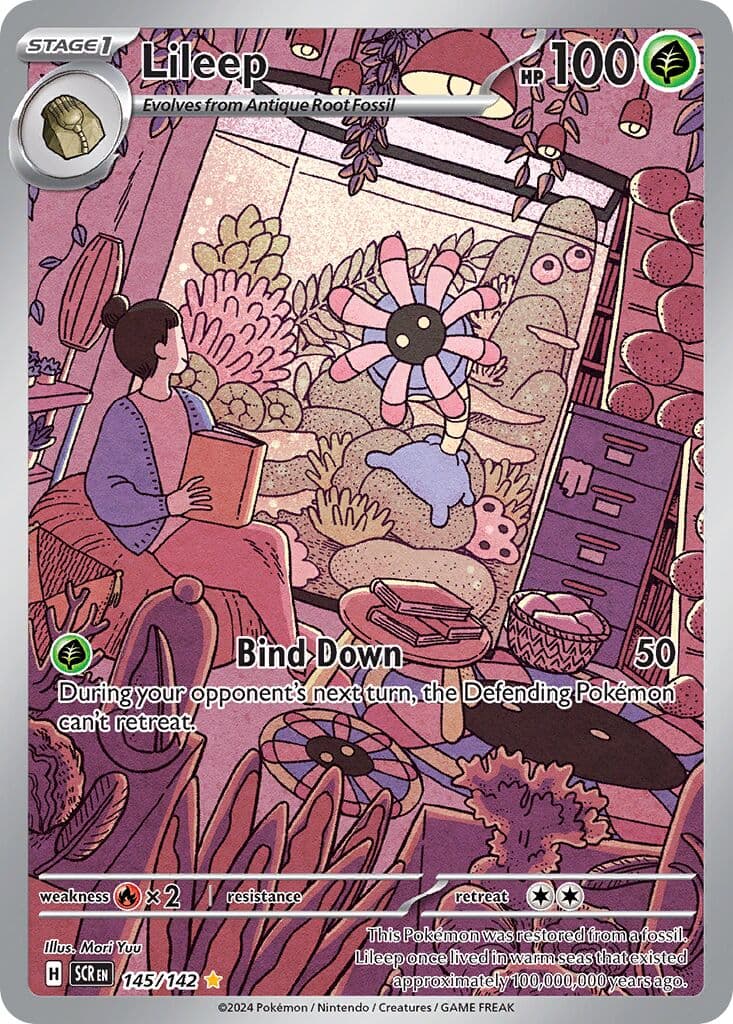 Stellar Crown Pokemon card #145 - high resolution TCG trading card image