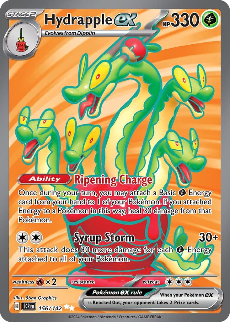 Stellar Crown Pokemon card #156 - high resolution TCG trading card image
