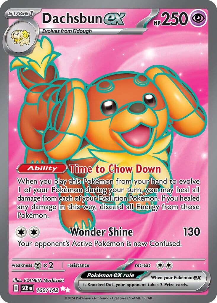 Stellar Crown Pokemon card #160 - high resolution TCG trading card image