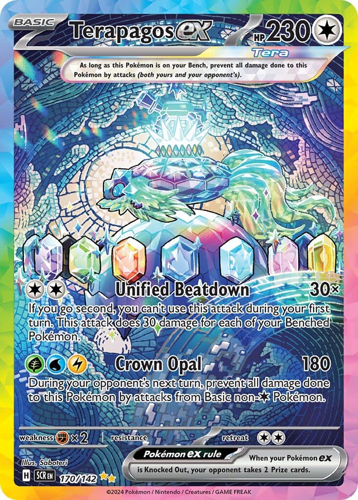 Stellar Crown Pokemon card #170 - high resolution TCG trading card image
