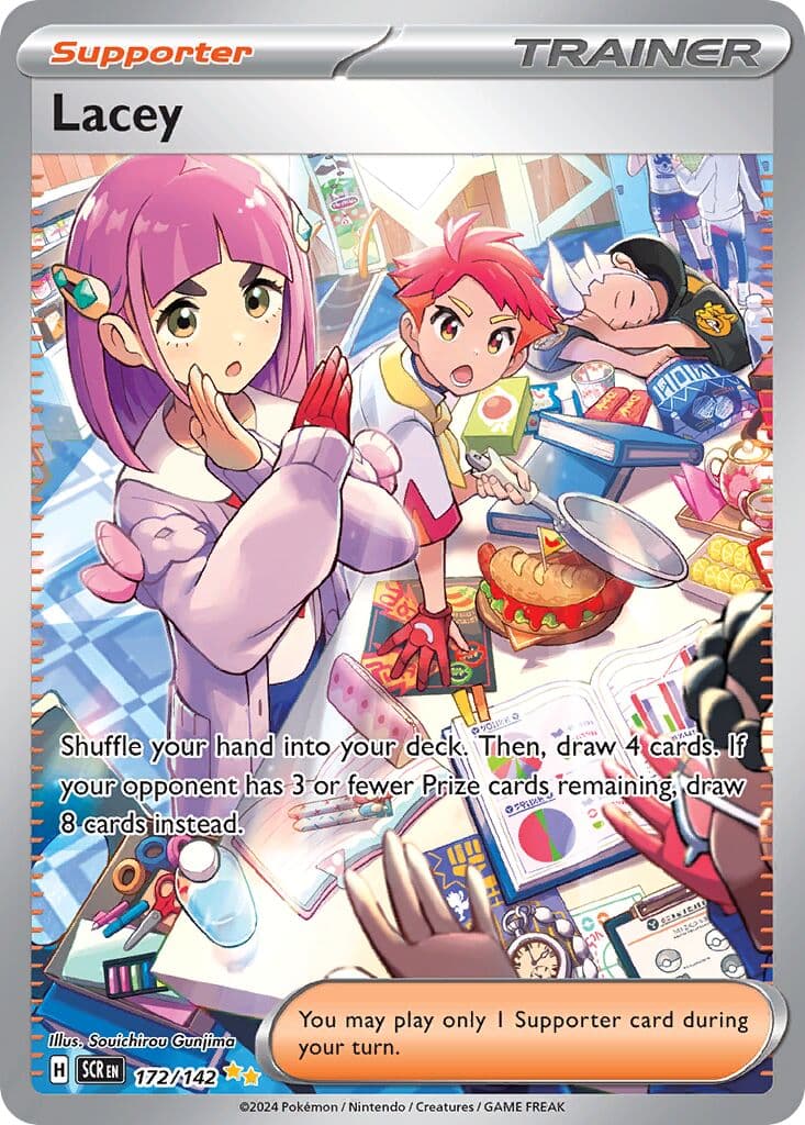 Stellar Crown Pokemon card #172 - high resolution TCG trading card image