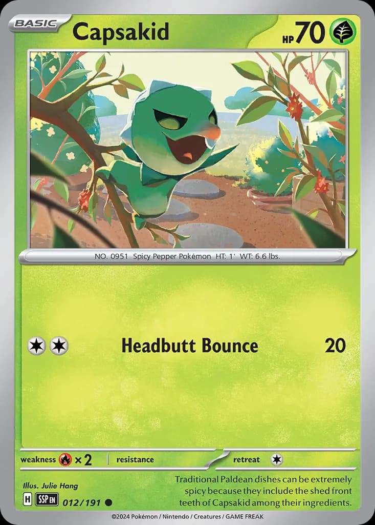 Surging Sparks Pokemon card #012 - high resolution TCG trading card image
