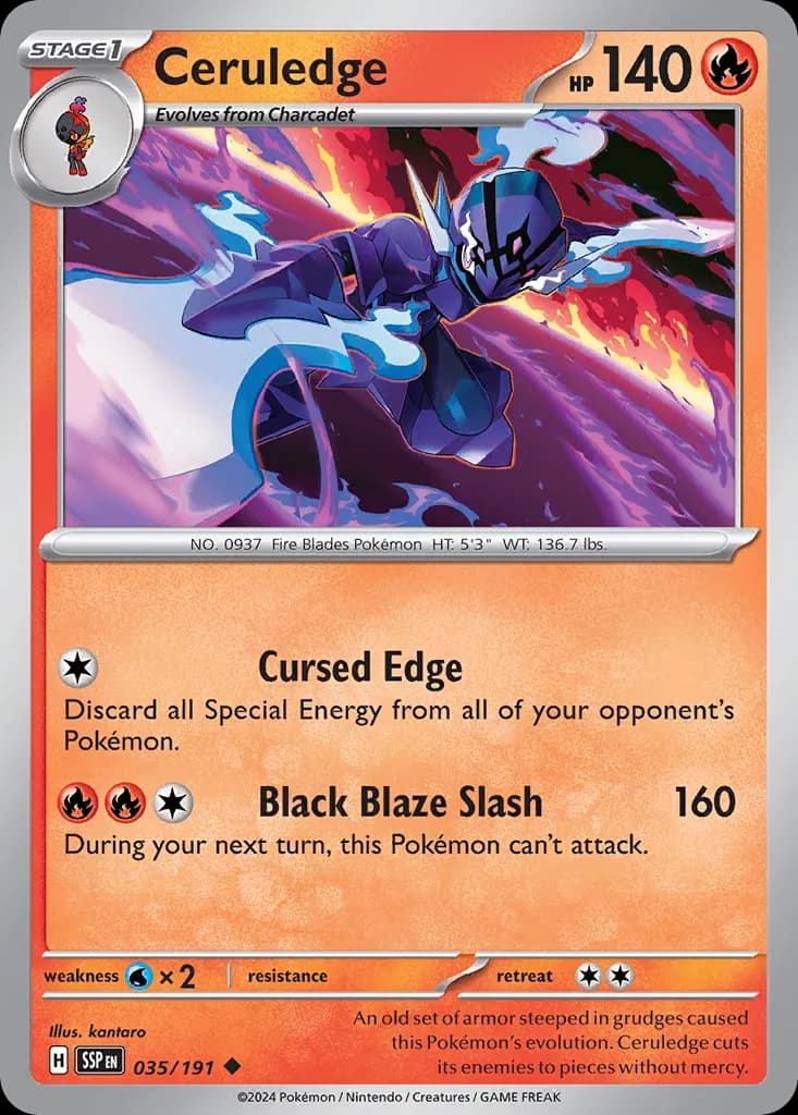 Surging Sparks Pokemon card #035 - high resolution TCG trading card image