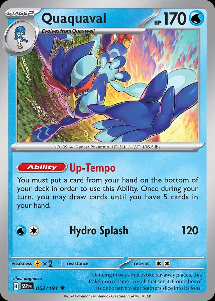 Surging Sparks Pokemon card #052 - high resolution TCG trading card image