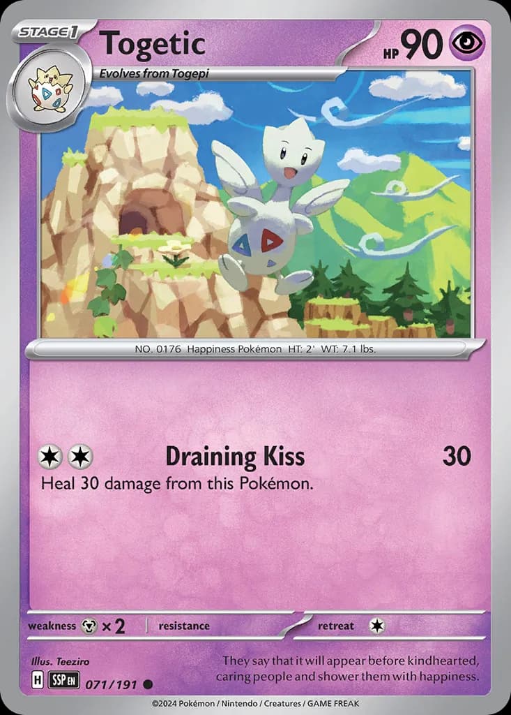 Surging Sparks Pokemon card #071 - high resolution TCG trading card image