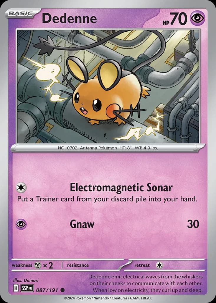 Surging Sparks Pokemon card #087 - high resolution TCG trading card image