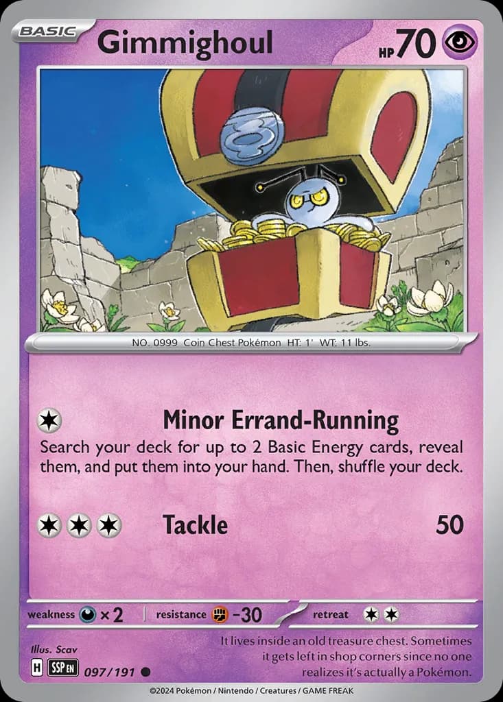 Surging Sparks Pokemon card #097 - high resolution TCG trading card image