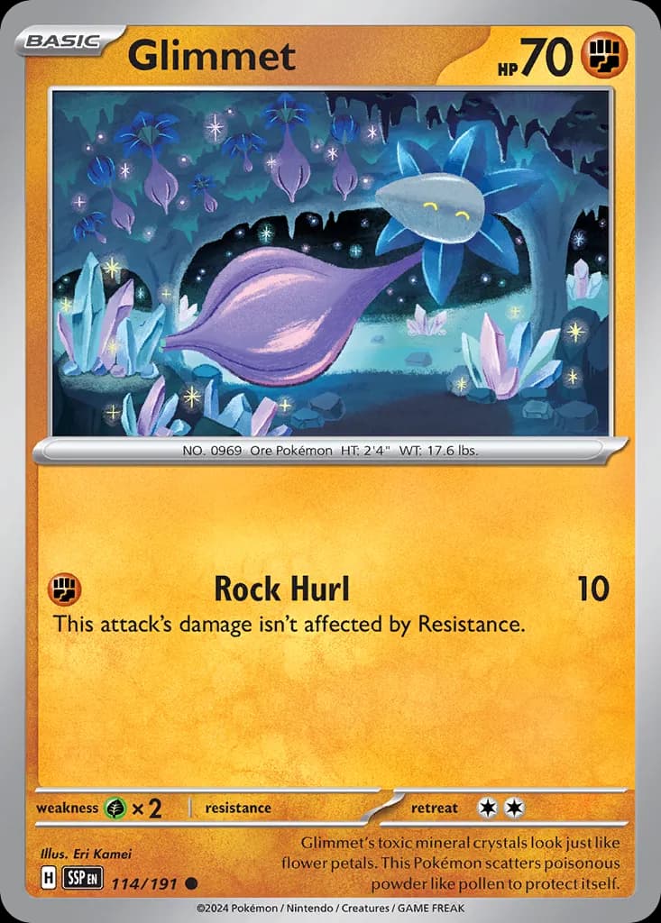 Surging Sparks Pokemon card #114 - high resolution TCG trading card image