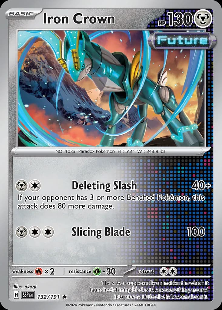 Surging Sparks Pokemon card #132 - high resolution TCG trading card image