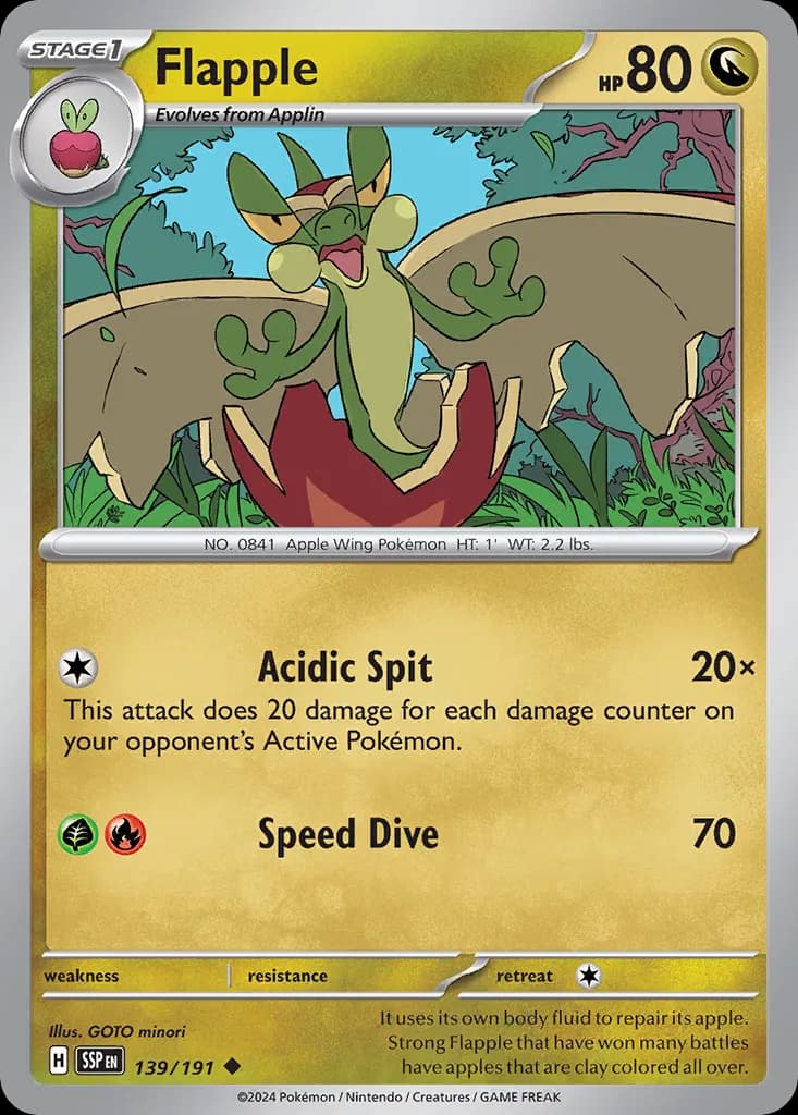 Surging Sparks Pokemon card #139 - high resolution TCG trading card image