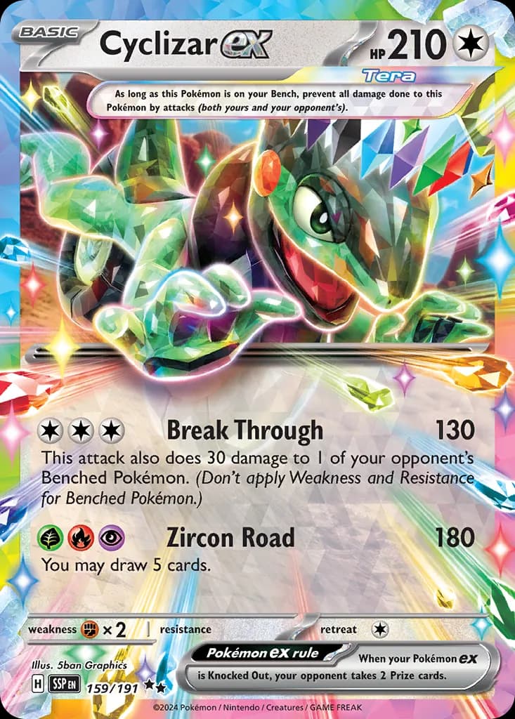 Surging Sparks Pokemon card #159 - high resolution TCG trading card image
