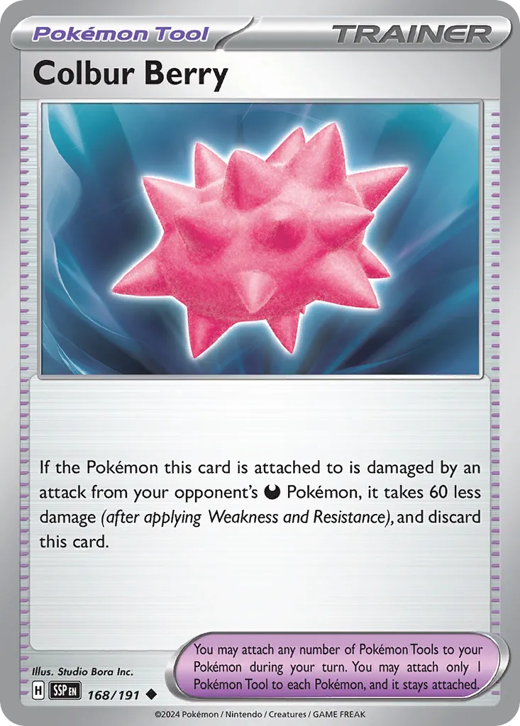 Surging Sparks Pokemon card #168 - high resolution TCG trading card image