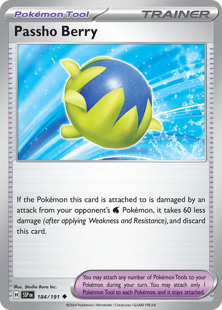 Surging Sparks Pokemon card #184 - high resolution TCG trading card image