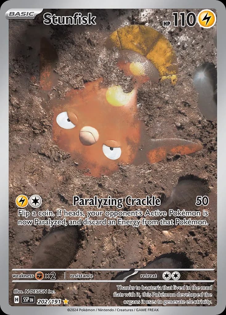 Surging Sparks Pokemon card #202 - high resolution TCG trading card image