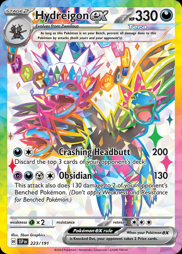 Surging Sparks Pokemon card #223 - high resolution TCG trading card image