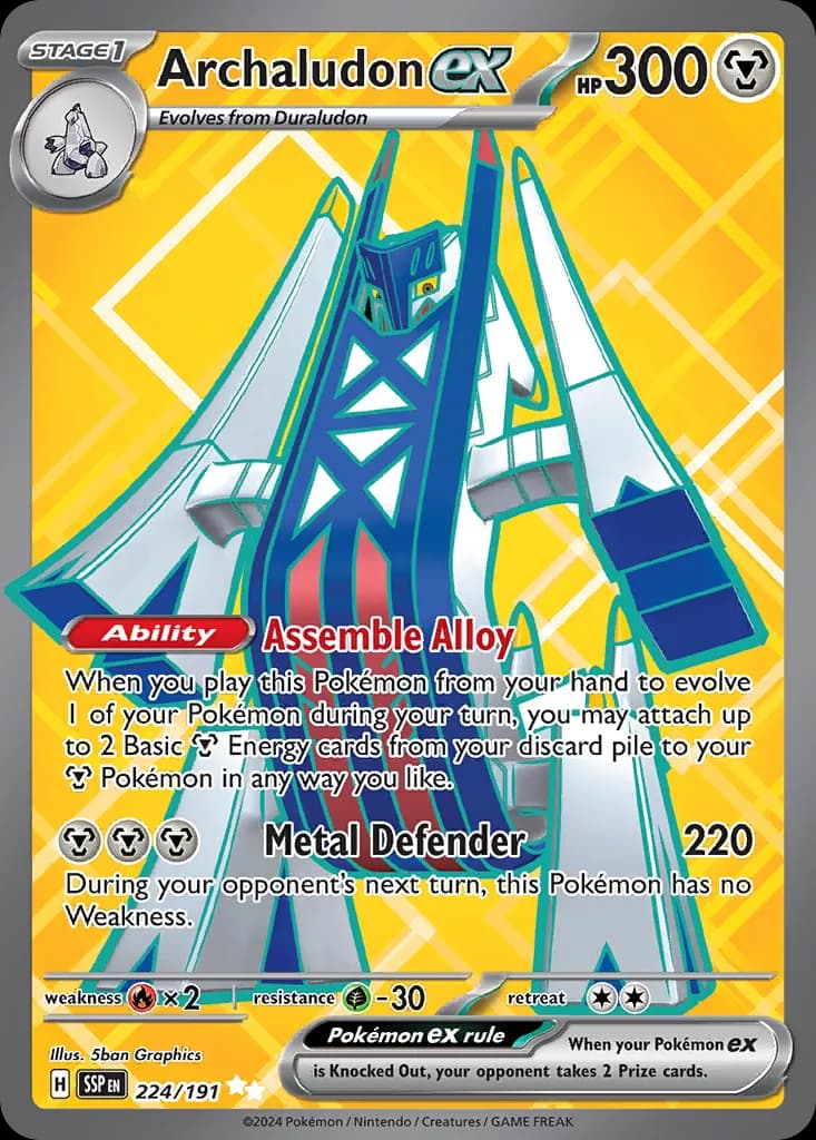 Surging Sparks Pokemon card #224 - high resolution TCG trading card image