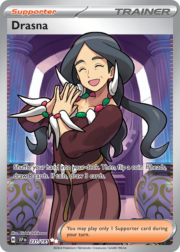 Surging Sparks Pokemon card #231 - high resolution TCG trading card image