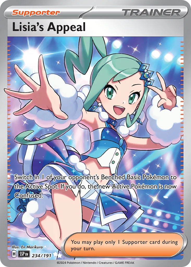 Surging Sparks Pokemon card #234 - high resolution TCG trading card image