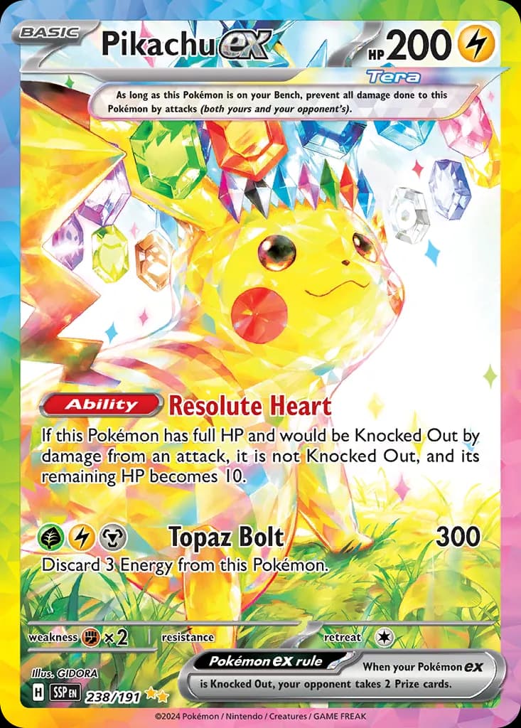 Surging Sparks Pokemon card #238 - high resolution TCG trading card image