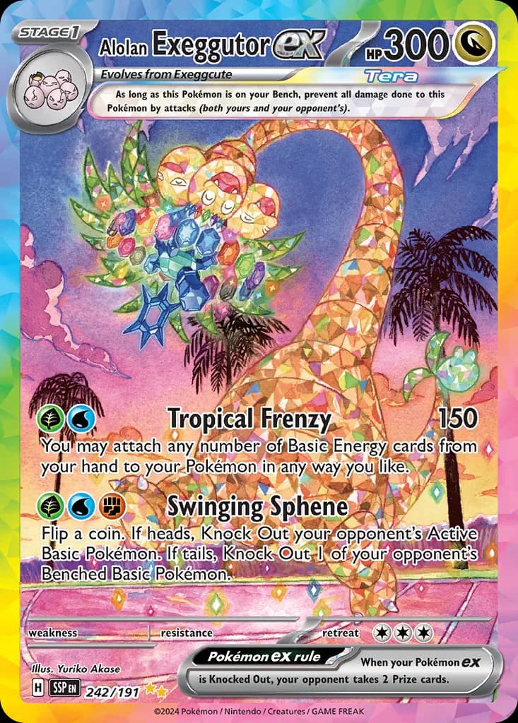 Surging Sparks Pokemon card #242 - high resolution TCG trading card image