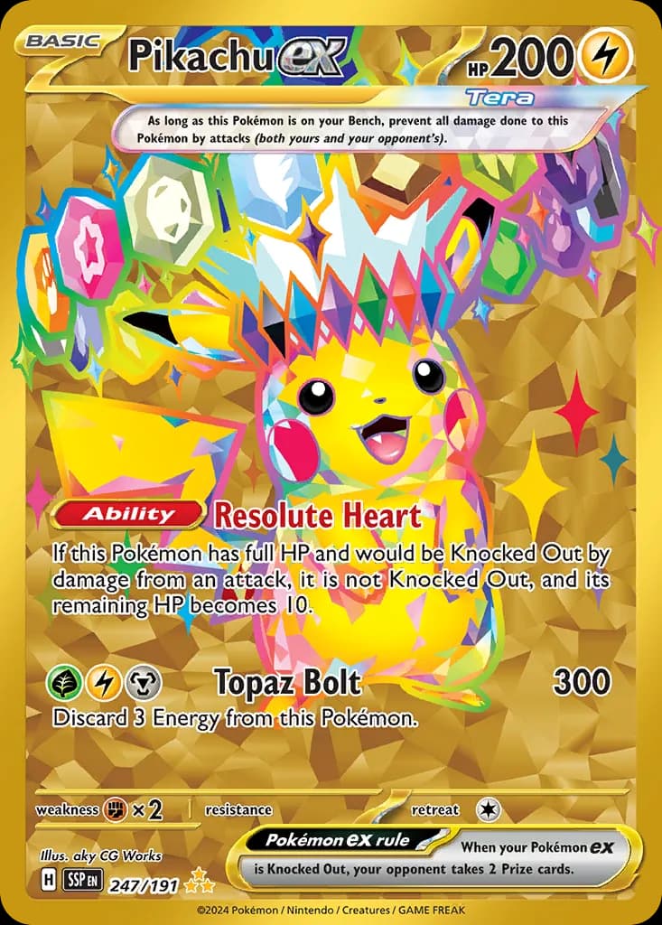 Surging Sparks Pokemon card #247 - high resolution TCG trading card image