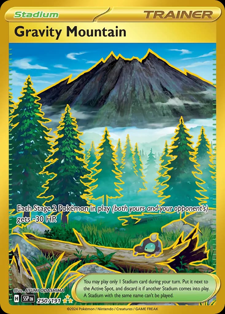 Surging Sparks Pokemon card #250 - high resolution TCG trading card image